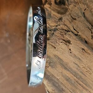 Kate Spade New York Engraved Idiom Bridal Bangle/Bracelet